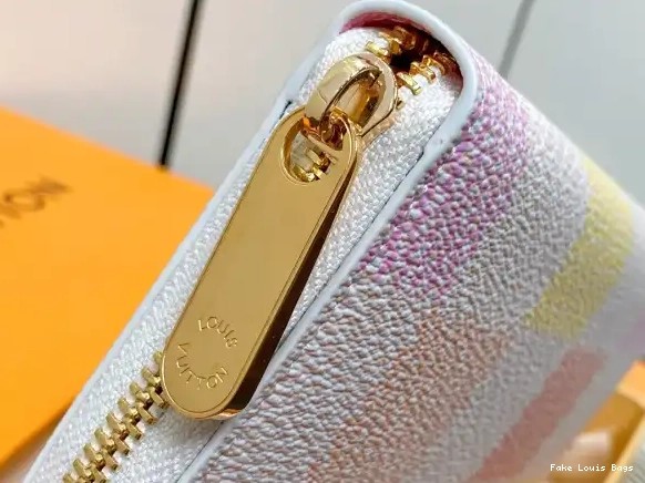 Rep ladies cm WALLET-19.5*10.5*2.5 VUITTON LOUIS ZIPPY 0606